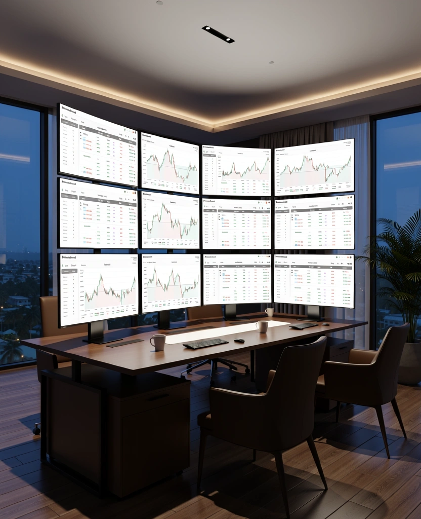 Professional Trading Workspace